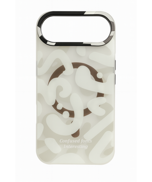 Θήκη “Confused Fonts” με MagSafe – για iPhone 17 Air