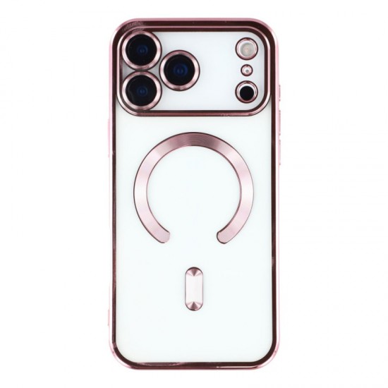 Siipro Back Cover Θηκη Σιλικονης Με Τζαμακι Καμερας Και Magsafe (Iphone 17 Pro Max)Ρόζ Siipro Back Cover Θηκη Σιλικονης Με Τζαμακι Καμερας Και Magsafe (Iphone 17 Pro Max)Ρόζ