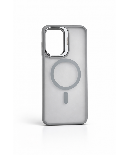 Διάφανη Θήκη MagSafe για Samsung Galaxy  A36/A56– Gray με Ενισχυμένη Προστασία Κάμερας