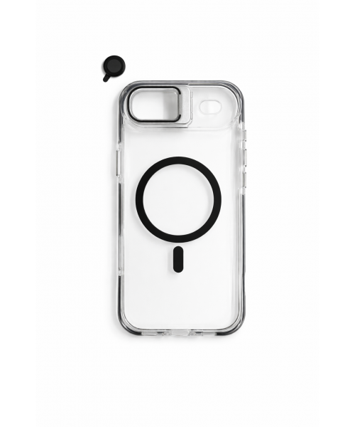 Διάφανη Θήκη iPhone 17 Air Black με MagSafe και camera lens– Ενισχυμένη Προστασία & Καθαρός Σχεδιασμός