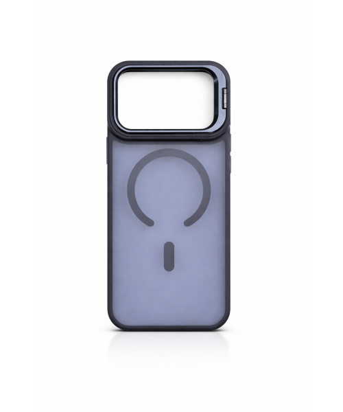 Διάφανη Θήκη MagSafe για iphone 17 pro max Blue με Ενισχυμένη Προστασία Κάμερας