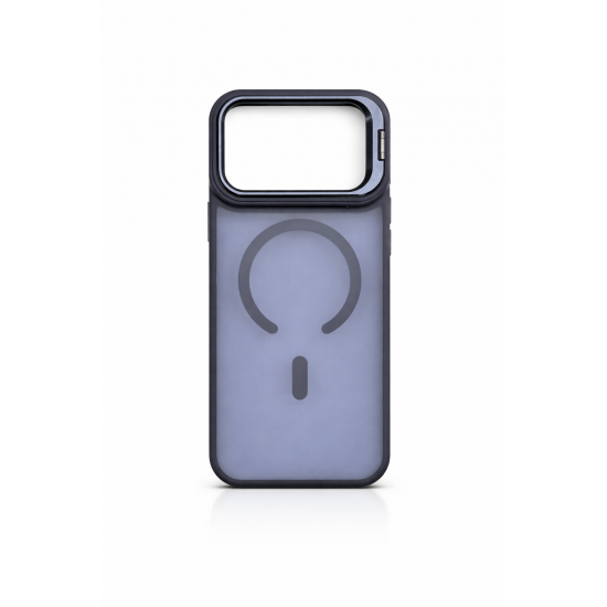 Διάφανη Θήκη MagSafe για iphone 17 pro max Blue με Ενισχυμένη Προστασία Κάμερας