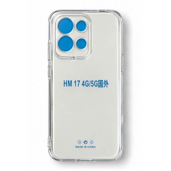 Διάφανη Θήκη Xiaomi Redmi Note 17 4G/5G με Προστασία Κάμερας