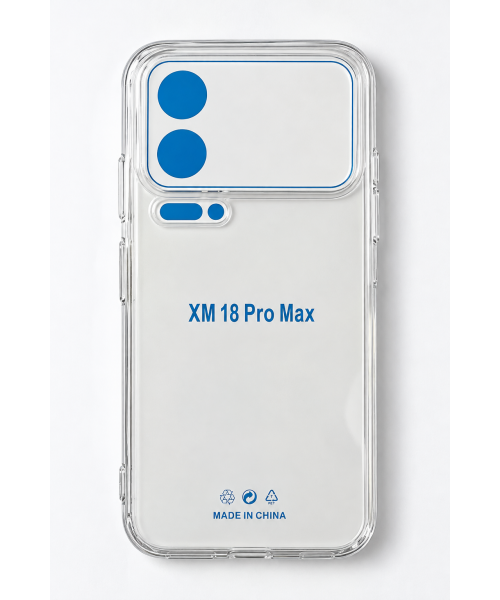 Διάφανη Θήκη Xiaomi 18 Pro Max με Προστασία Κάμερας