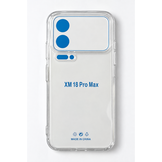 Διάφανη Θήκη Xiaomi 18 Pro Max με Προστασία Κάμερας