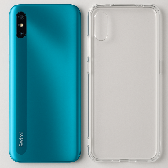 Θήκη Σιλικόνης Back Cover Διάφανη 1.5mm -redmi 9A