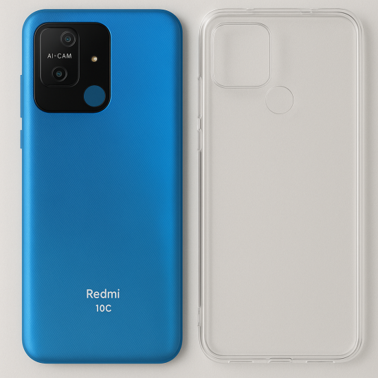 Θήκη Σιλικόνης Back Cover Διάφανη 1.5mm -redmi 10C