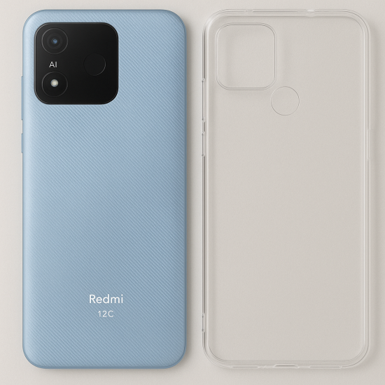 Θήκη Σιλικόνης Back Cover Διάφανη 1.5mm -redmi 12C