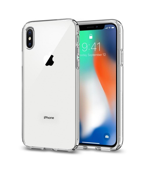 Unbreak Back Cover Σιλικόνης Διάφανο για IPHONE X
