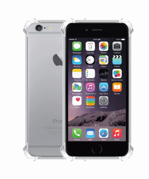 Unbreak Back Cover Σιλικόνης Διάφανο για Iphone 6 Plus