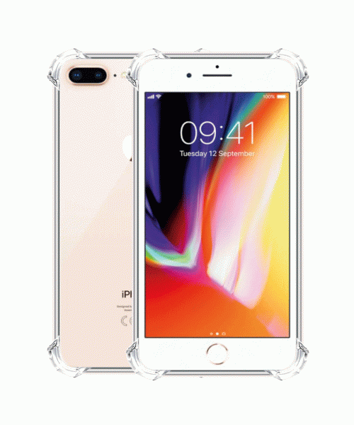 Unbreak Back Cover Σιλικόνης Διάφανο για Iphone 8 PLUS