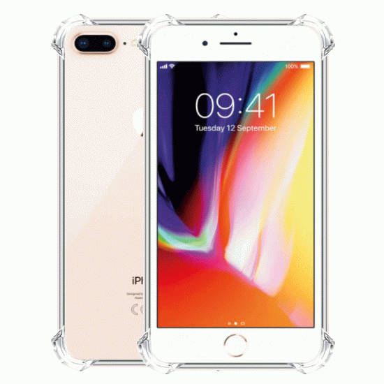 Unbreak Back Cover Σιλικόνης Διάφανο για Iphone 8 PLUS