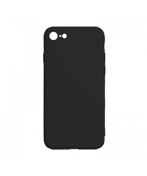 Θήκη Σιλικόνης Soft TPU Colorfull For IPHONE SE 2020 - Black