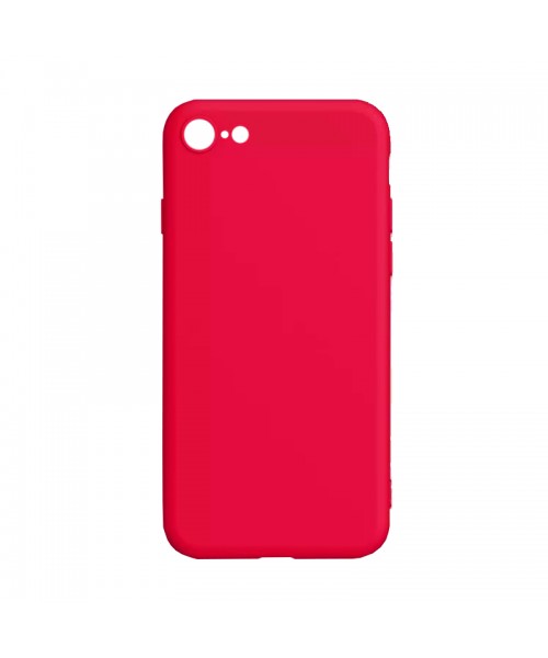 Θήκη Σιλικόνης Soft TPU Colorfull For IPHONE SE 2020 - Red