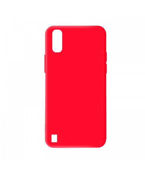 Θήκη Σιλικόνης Soft TPU Colorfull For SAMSUNG GALAXY A01 - Red
