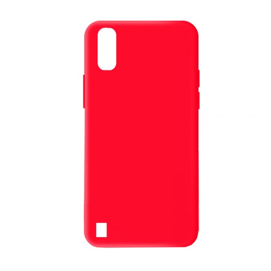 Θήκη Σιλικόνης Soft TPU Colorfull For SAMSUNG GALAXY A01 - Red