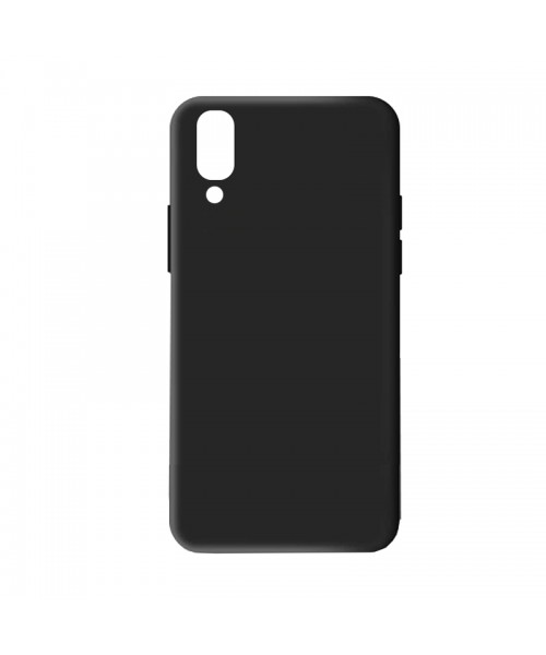 Θήκη Σιλικόνης Soft TPU Colorfull For SAMSUNG GALAXY A02 - Black
