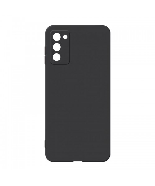Θήκη Σιλικόνης Soft TPU Colorfull For SAMSUNG GALAXY A02S - Black