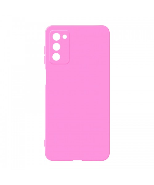 Θήκη Σιλικόνης Soft TPU Colorfull For SAMSUNG GALAXY A02S - Pink