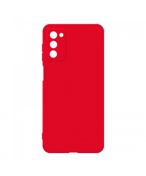 Θήκη Σιλικόνης Soft TPU Colorfull For SAMSUNG GALAXY A02S - Red