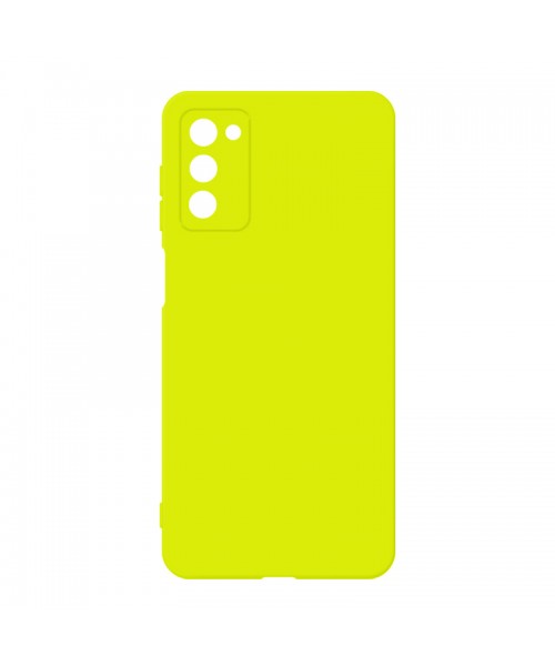 Θήκη Σιλικόνης Soft TPU Colorfull For SAMSUNG GALAXY A02S - Yellow