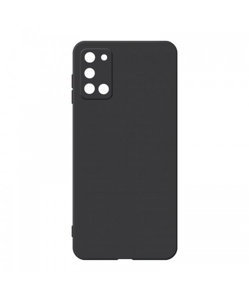 Θήκη Σιλικόνης Soft TPU Colorfull For SAMSUNG GALAXY A21S - Black