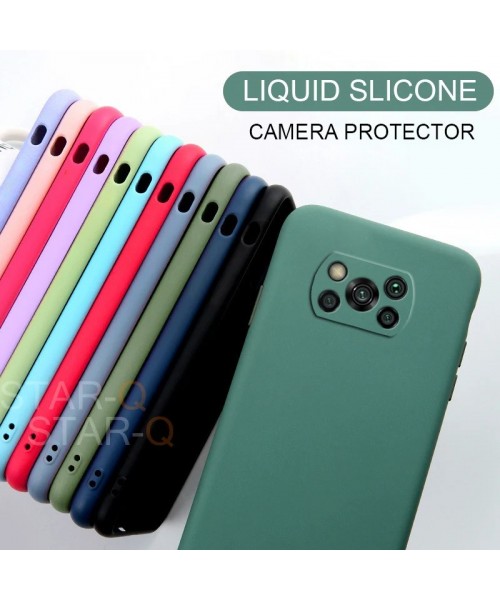 Siipro Case for Poco X3 Silicone TPU Soft Touch