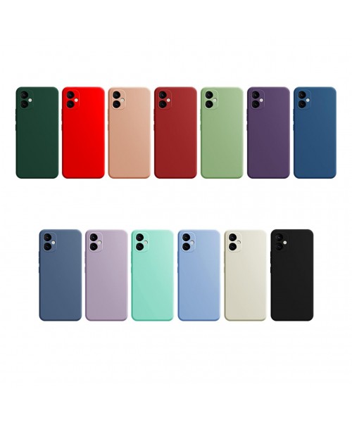 Siipro Case for Samsung Galaxy A04e  Silicone TPU Soft Touch