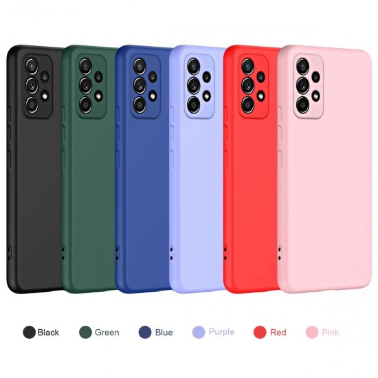 Siipro Case for Samsung Galaxy A72 Silicone TPU Soft Touch