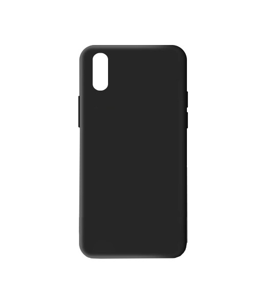 Θήκη Σιλικόνης Soft TPU Colorfull For IPHONE X/XS - Black