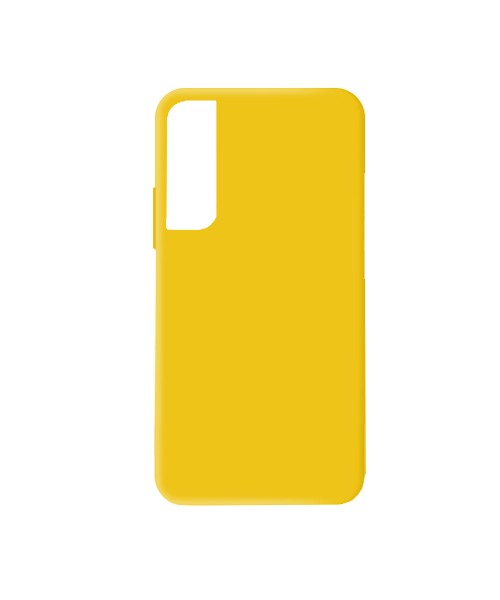 Θήκη Σιλικόνης Soft TPU Colorfull For SAMSUNG GALAXY S21 PLUS - Yellow