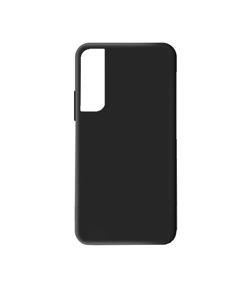 Θήκη Σιλικόνης Soft TPU Colorfull For SAMSUNG GALAXY S21FE - Black