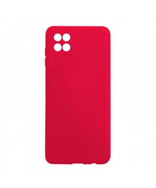 Θήκη Σιλικόνης Soft TPU Colorfull For SAMSUNG GALAXY A22 5G - Red