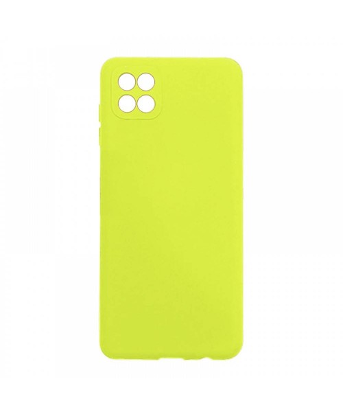 Θήκη Σιλικόνης Soft TPU Colorfull For SAMSUNG GALAXY A22 5G - Yellow