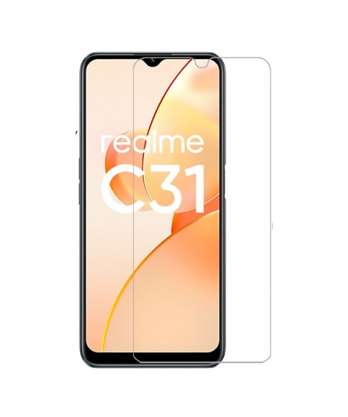 Realme C31 Tempered Glass 9H Προστατευτικό Οθόνης - Transparent