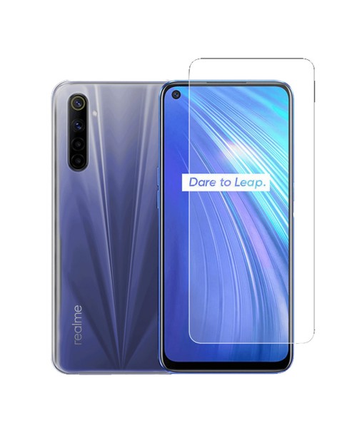 Realme 6 Tempered Glass 9H Προστατευτικό Οθόνης - Transparent