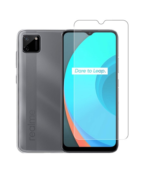 Realme C11Tempered Glass 9H Προστατευτικό Οθόνης - Transparent