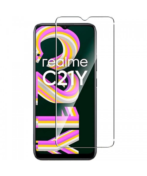 Realme C21Y Tempered Glass 9H Προστατευτικό Οθόνης - Transparent