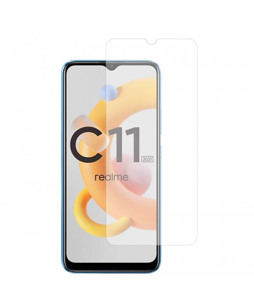 Realme C11 2021 Tempered Glass 9H Προστατευτικό Οθόνης - Transparent