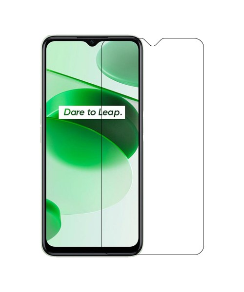 Realme C35 Tempered Glass 9H Προστατευτικό Οθόνης - Transparent