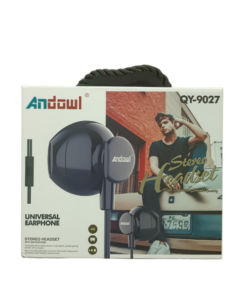 Andowl stereo headset (White)