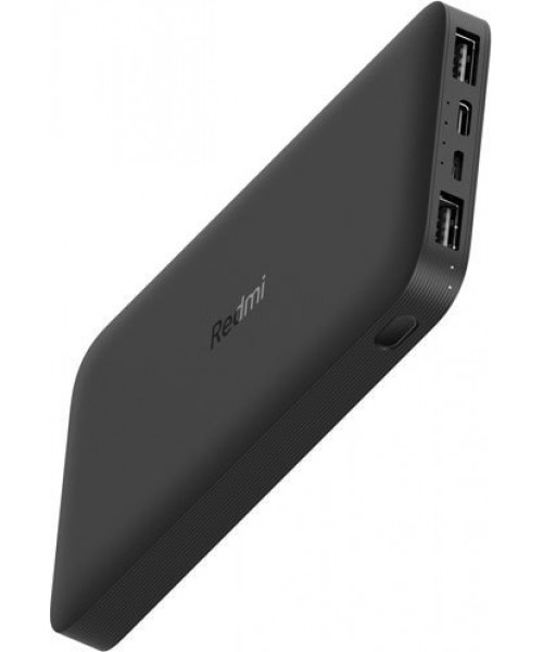 Xiaomi Redmi Power Bank 10000mAh 5W με 2 Θύρες USB-A Μαύρο