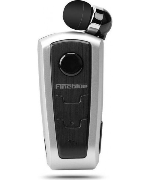 FINEBLUE HANDSFREE BLUETOOTH ΑΚΟΥΣΤΙΚΟ F910 - SILVER