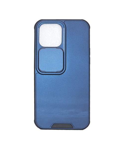 Oem σκληρή πίσω θήκη με ειδικό Slide camera cover για την προστασία της κάμερας για Iphone 13 Pro Max-Blue