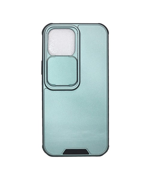 Oem σκληρή πίσω θήκη με ειδικό Slide camera cover για την προστασία της κάμερας για Iphone 13 Pro Max-Pine Green