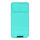 Oem σκληρή πίσω θήκη με ειδικό Slide camera cover για την προστασία της κάμερας για Iphone 11-Cyan