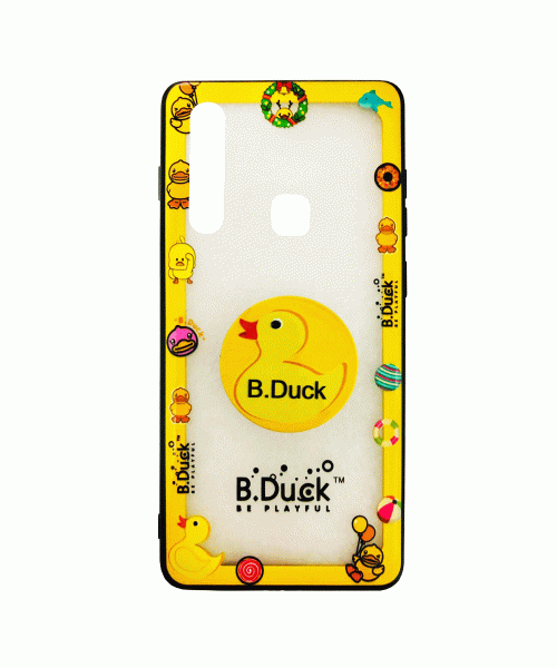 OEM BACK CASE EMOJI SAMSUNG A9 2018 YELLOW