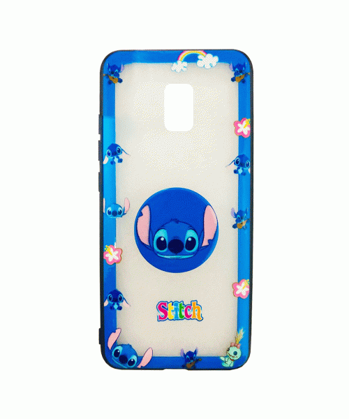 OEM BACK CASE EMOJI SAMSUNG J4 PLUS BLUE