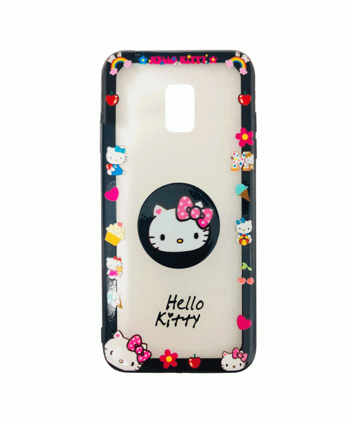 OEM BACK CASE EMOJI SAMSUNG J4 PLUS BLACK