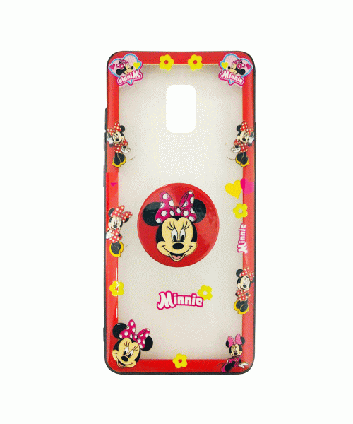 OEM BACK CASE EMOJI SAMSUNG J4 PLUS RED